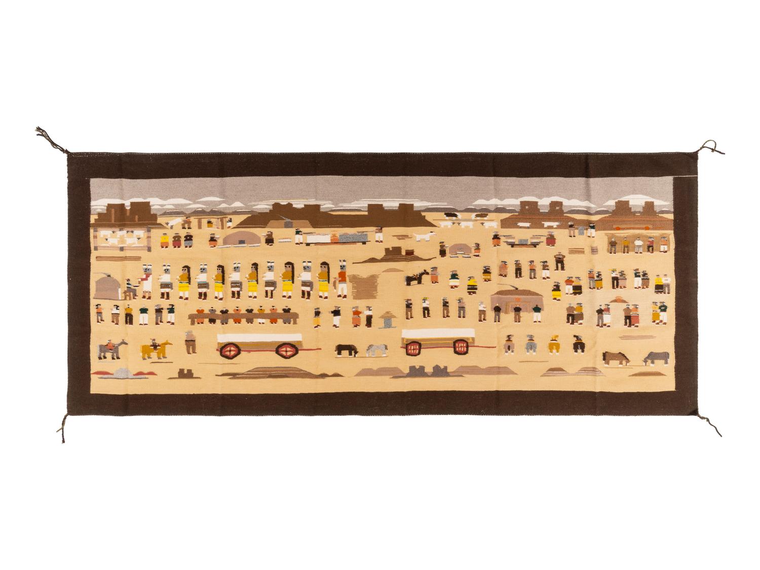 Navajo Pictorial Weaving / Rug