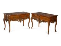 A Pair of Régence Style Console Tables