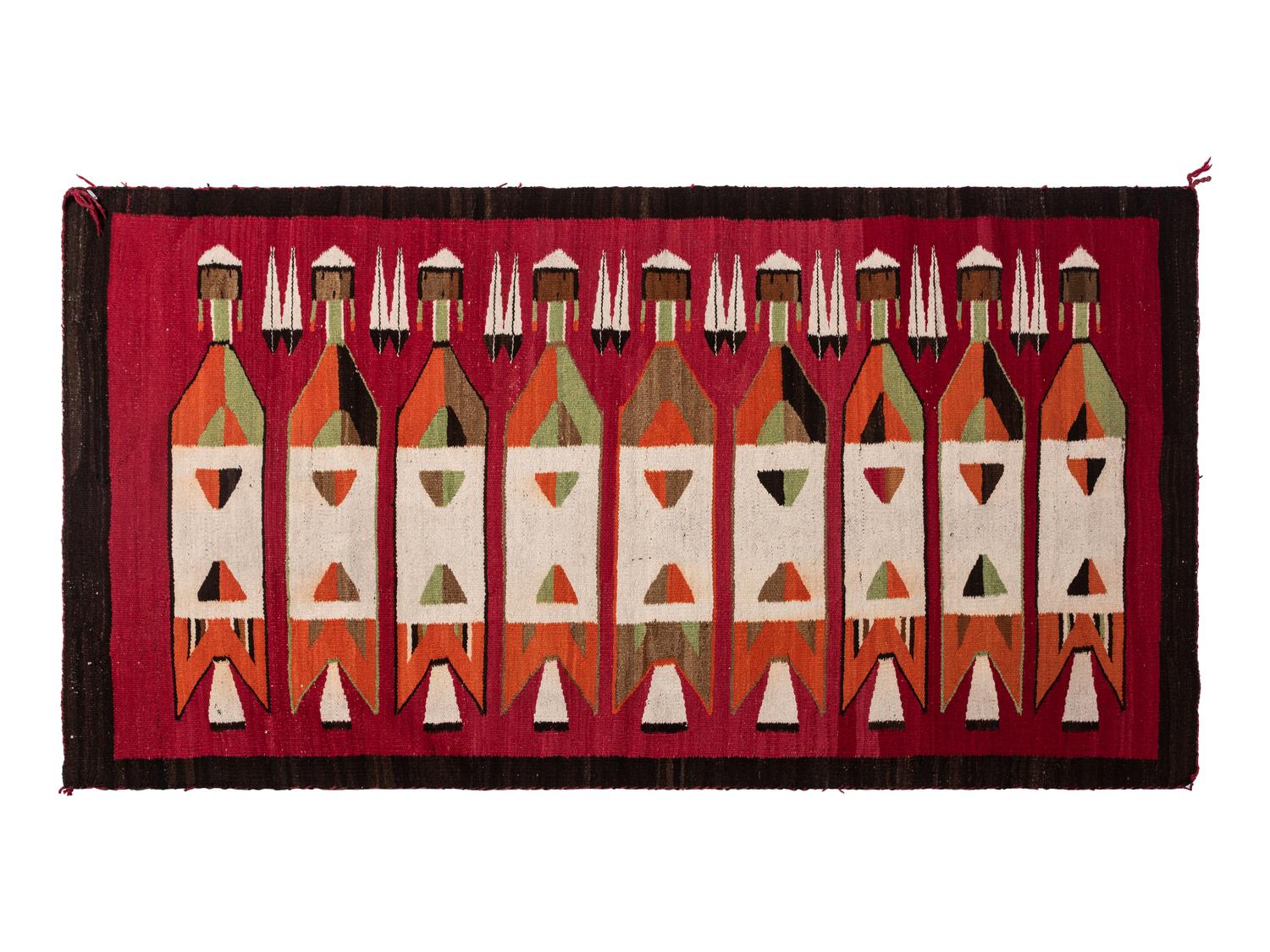 Navajo Yei Weaving / Rug