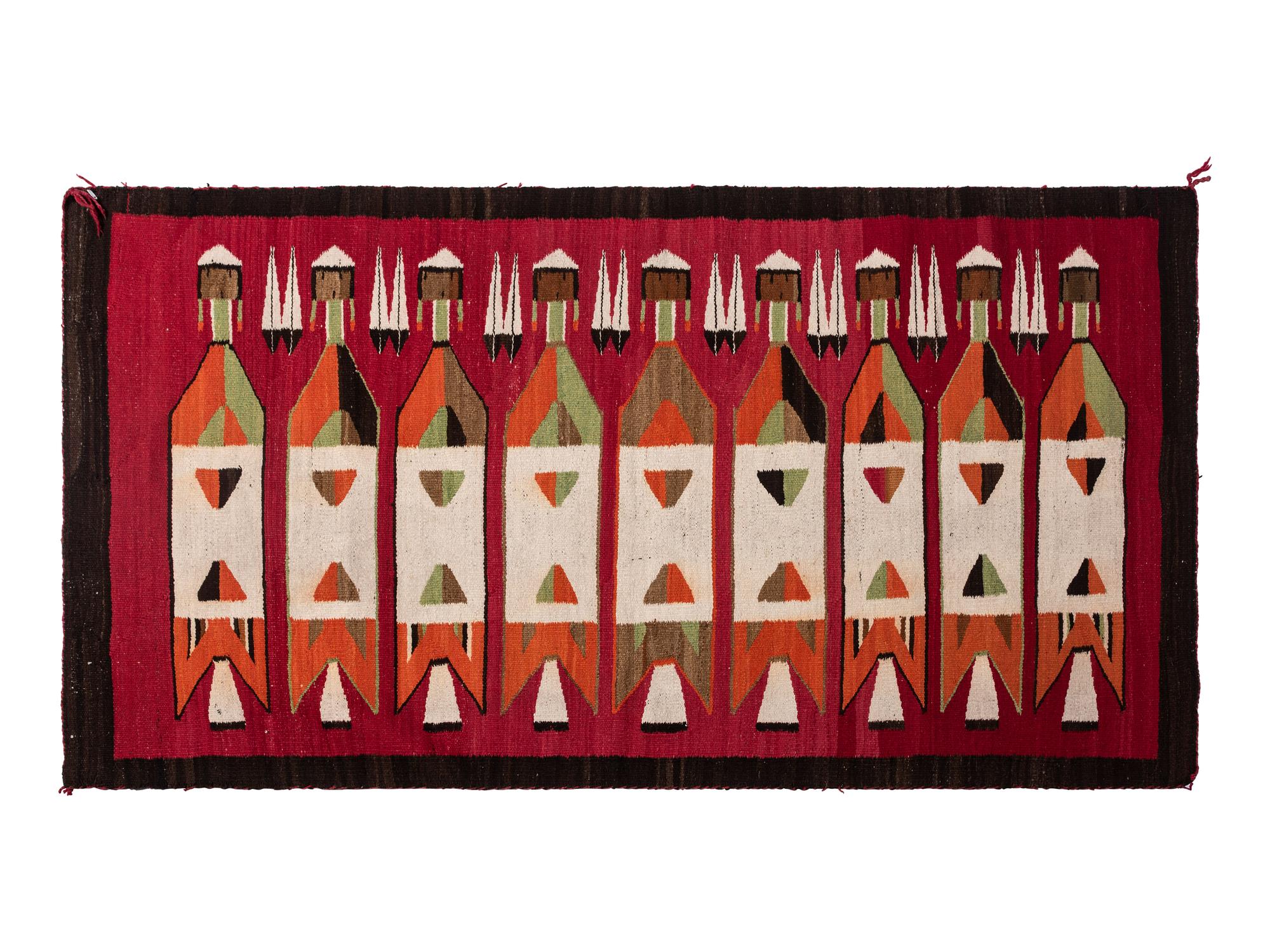 Navajo Yei Weaving / Rug