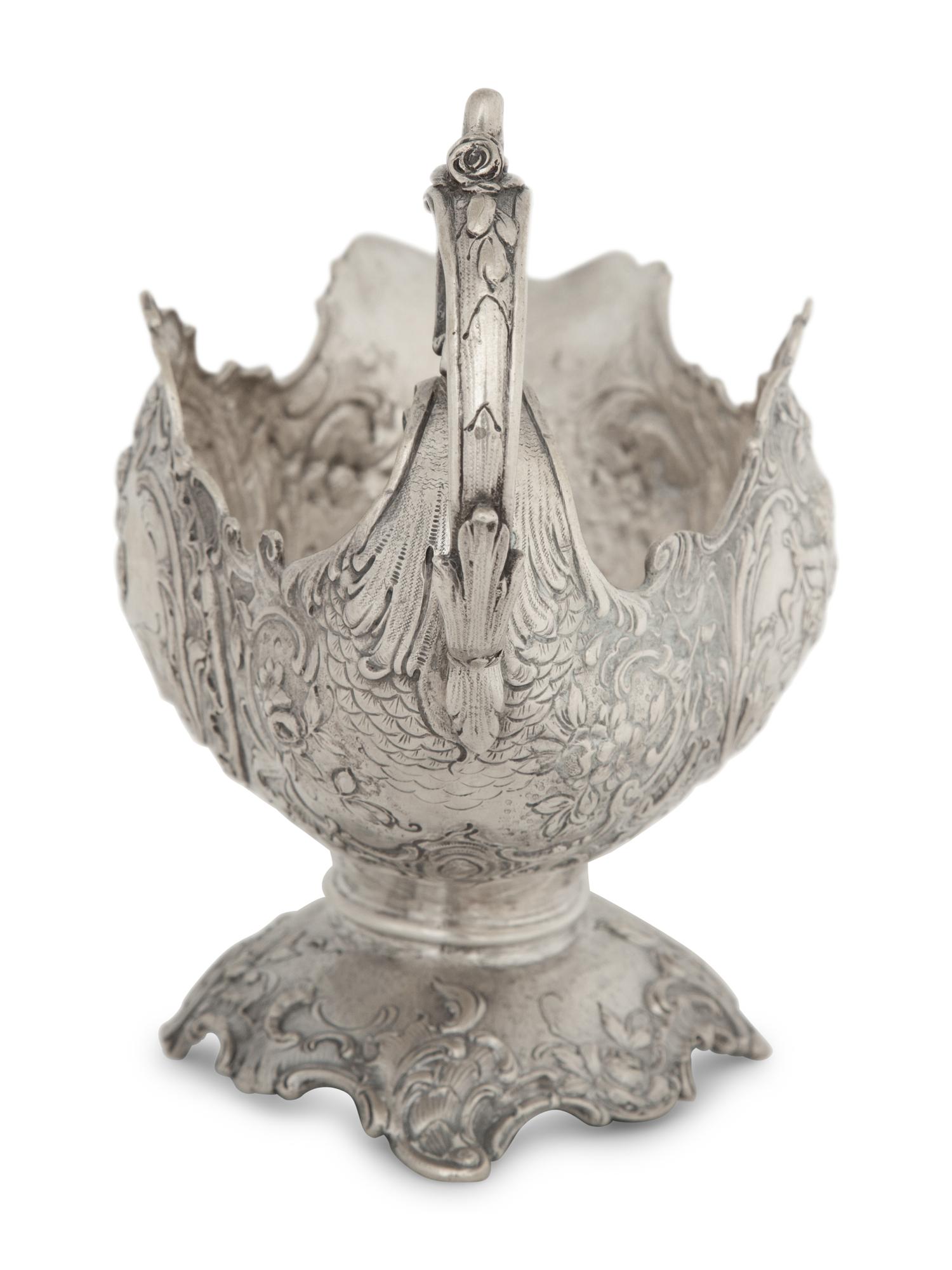 A German Silver Sauce Boat
