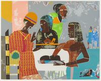 Romare Bearden, (American, 1911-1988), Salome (John the Baptist) (from the Prevalence of Ritual portfolio), 1974