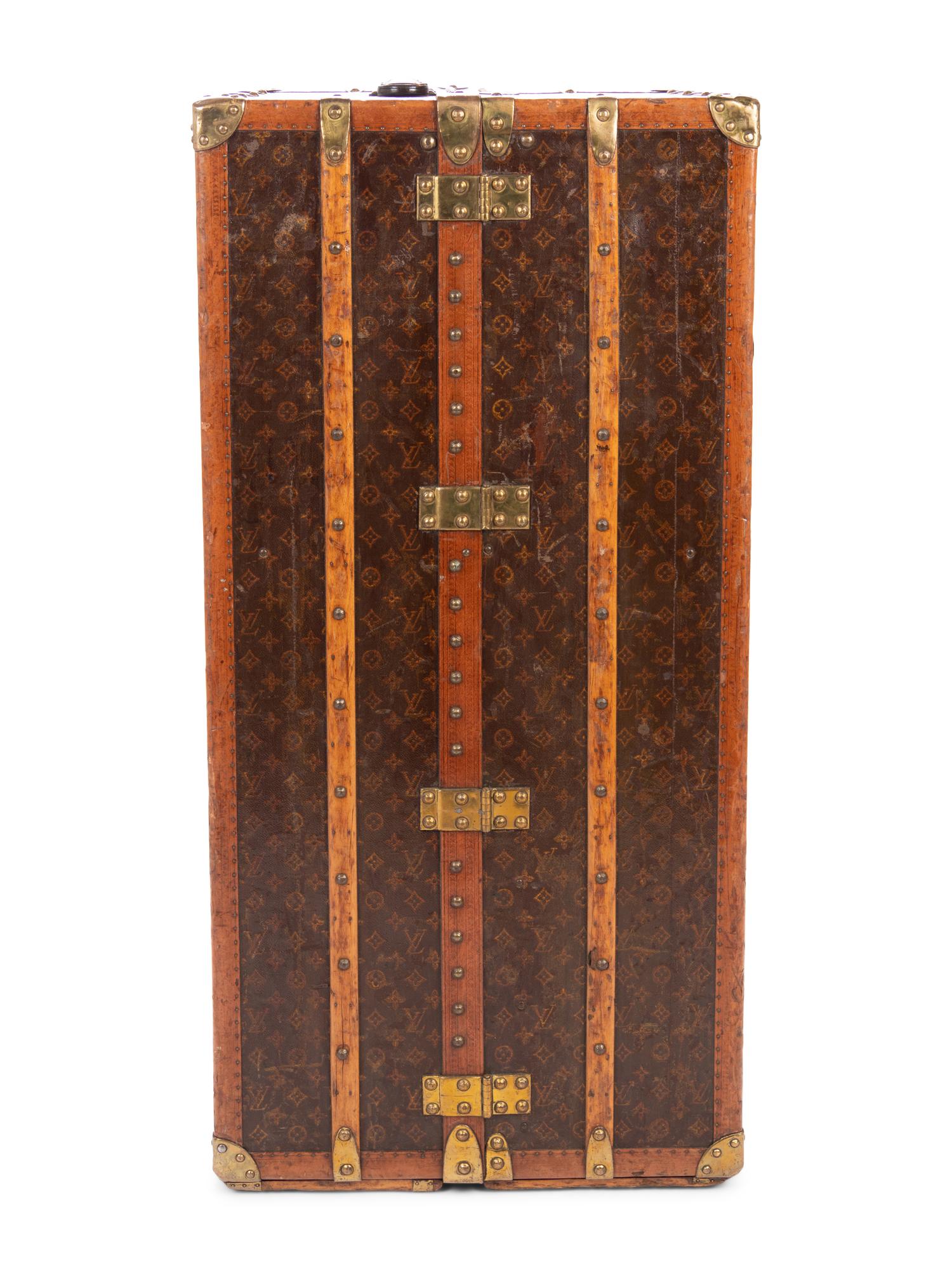 Louis Vuitton Double Wardrobe Trunk, ca. 1930s