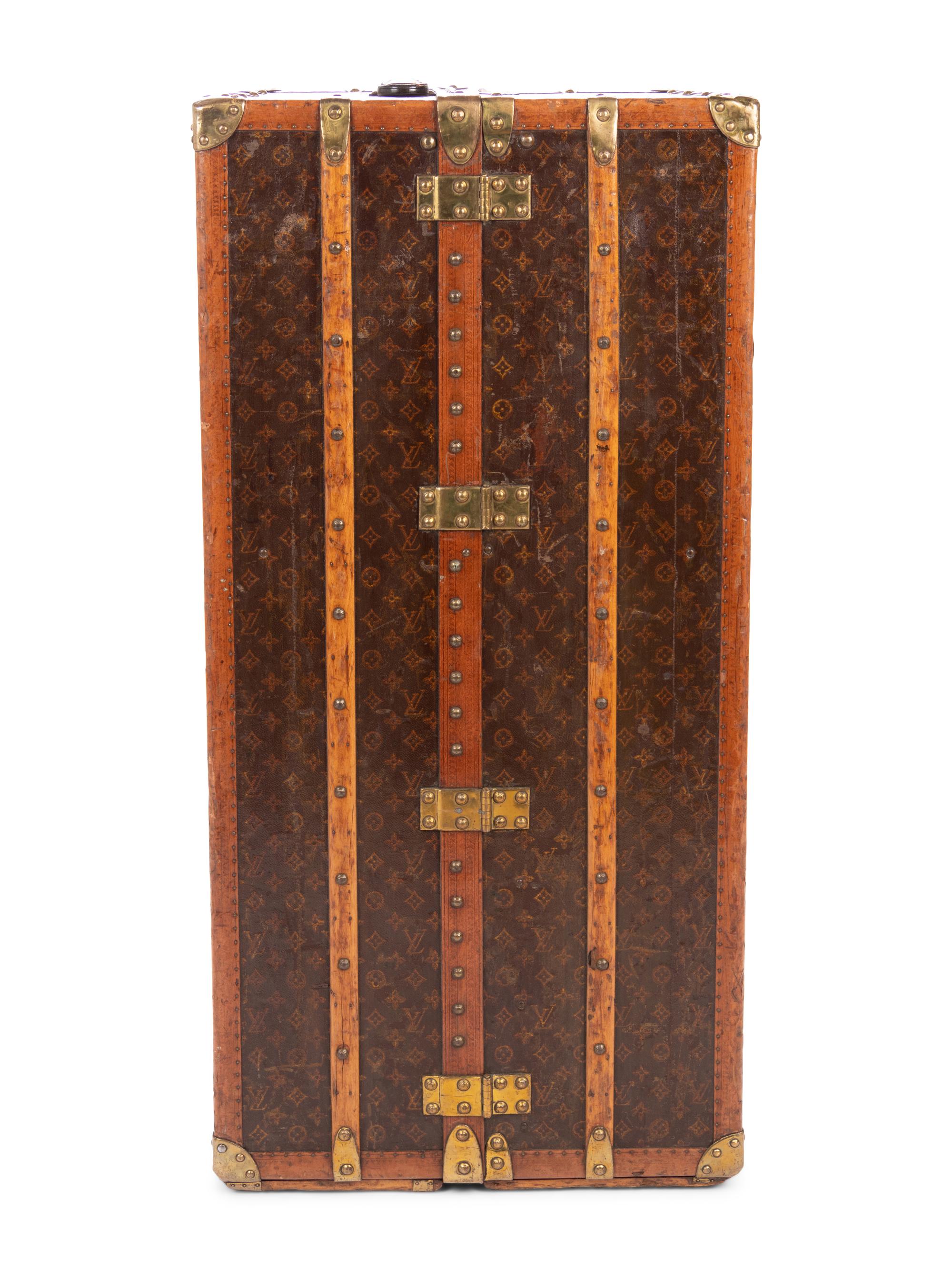 Louis Vuitton Double Wardrobe Trunk, ca. 1930s