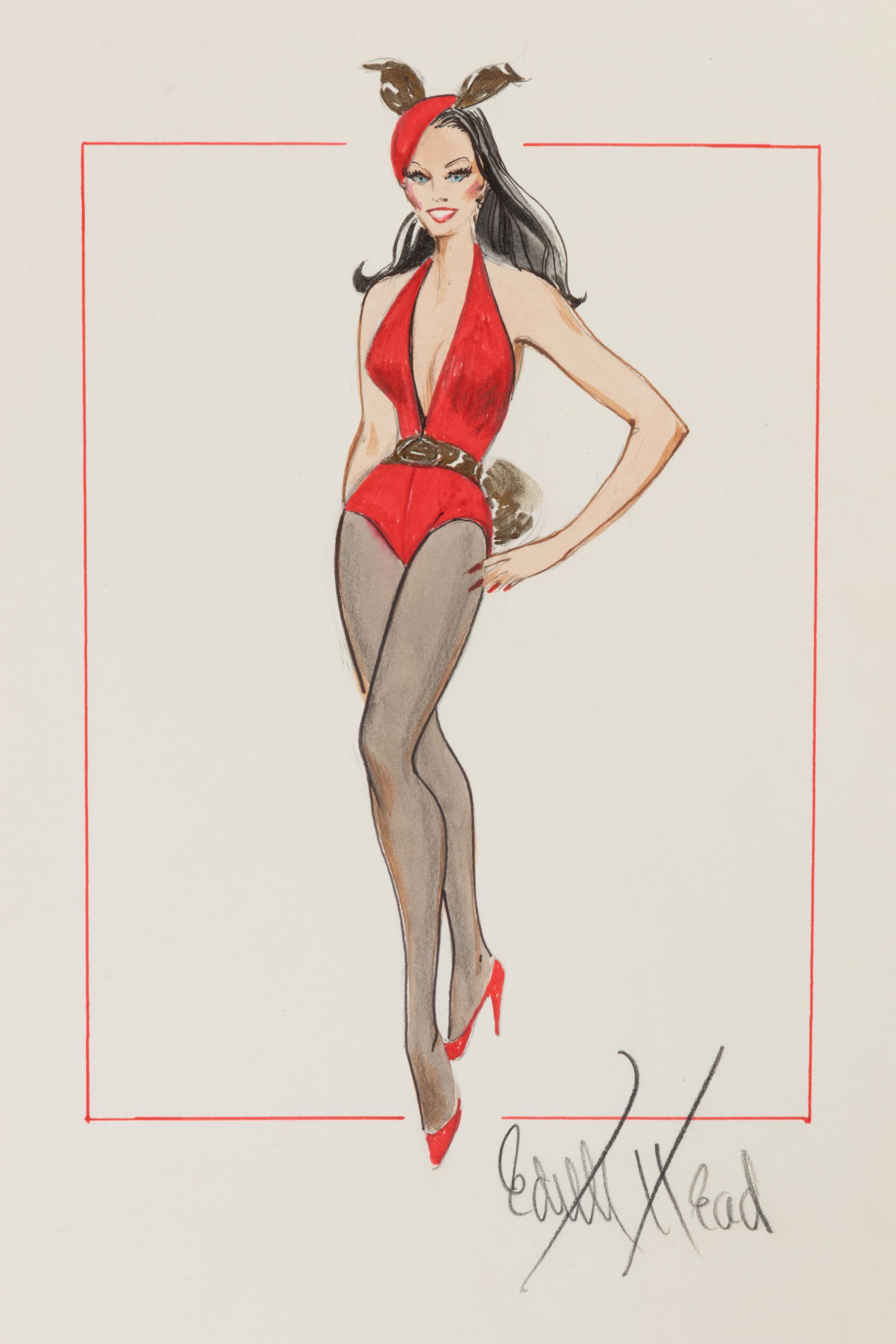 Playboy Illustration by Edith Head, 1970s