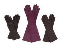 Three Leather Gloves: Two J. Mendel, One Barneys