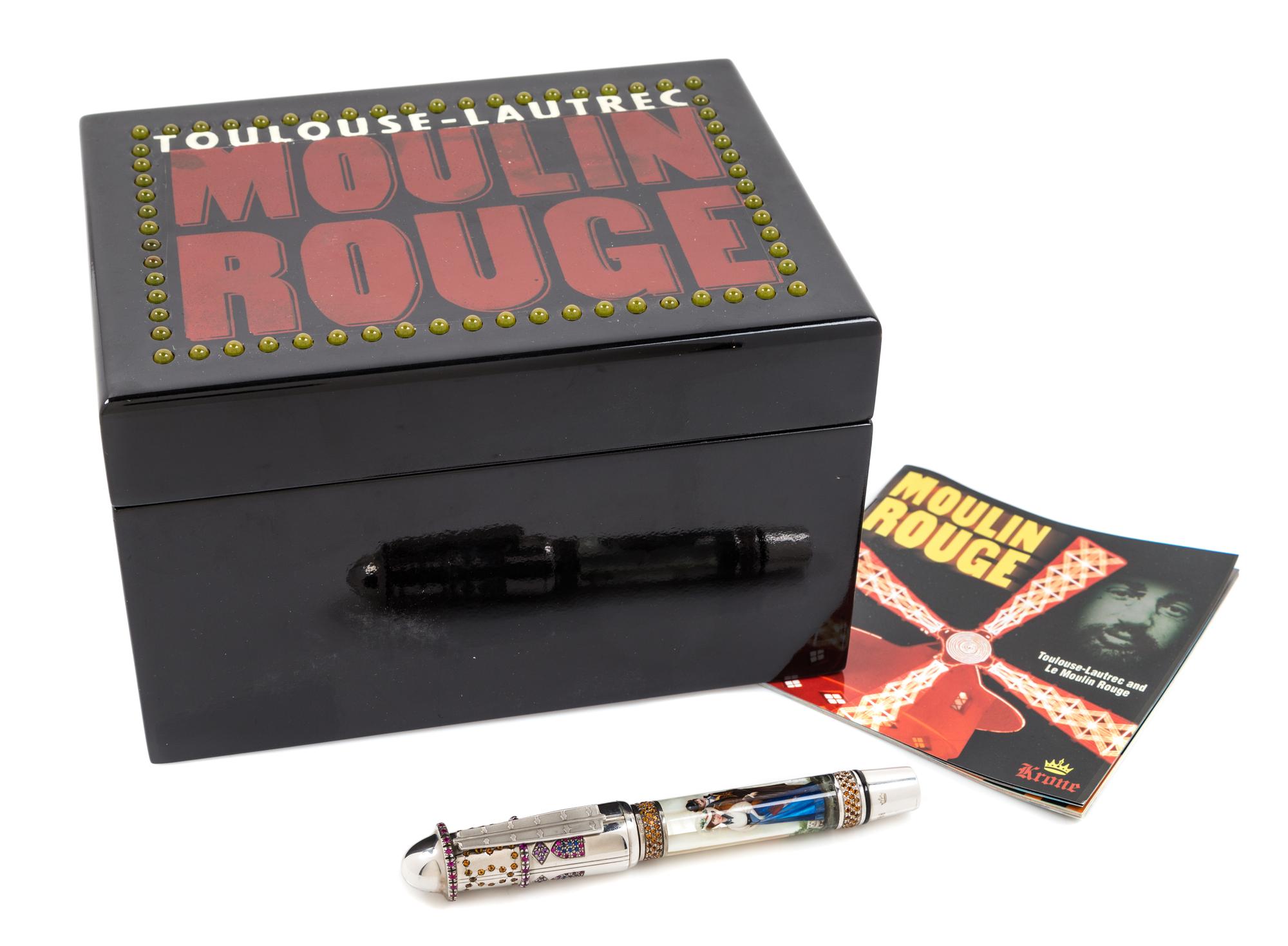 A Krone Moulin Rouge: Toulouse-Lautrec Limited Edition Fountain Pen