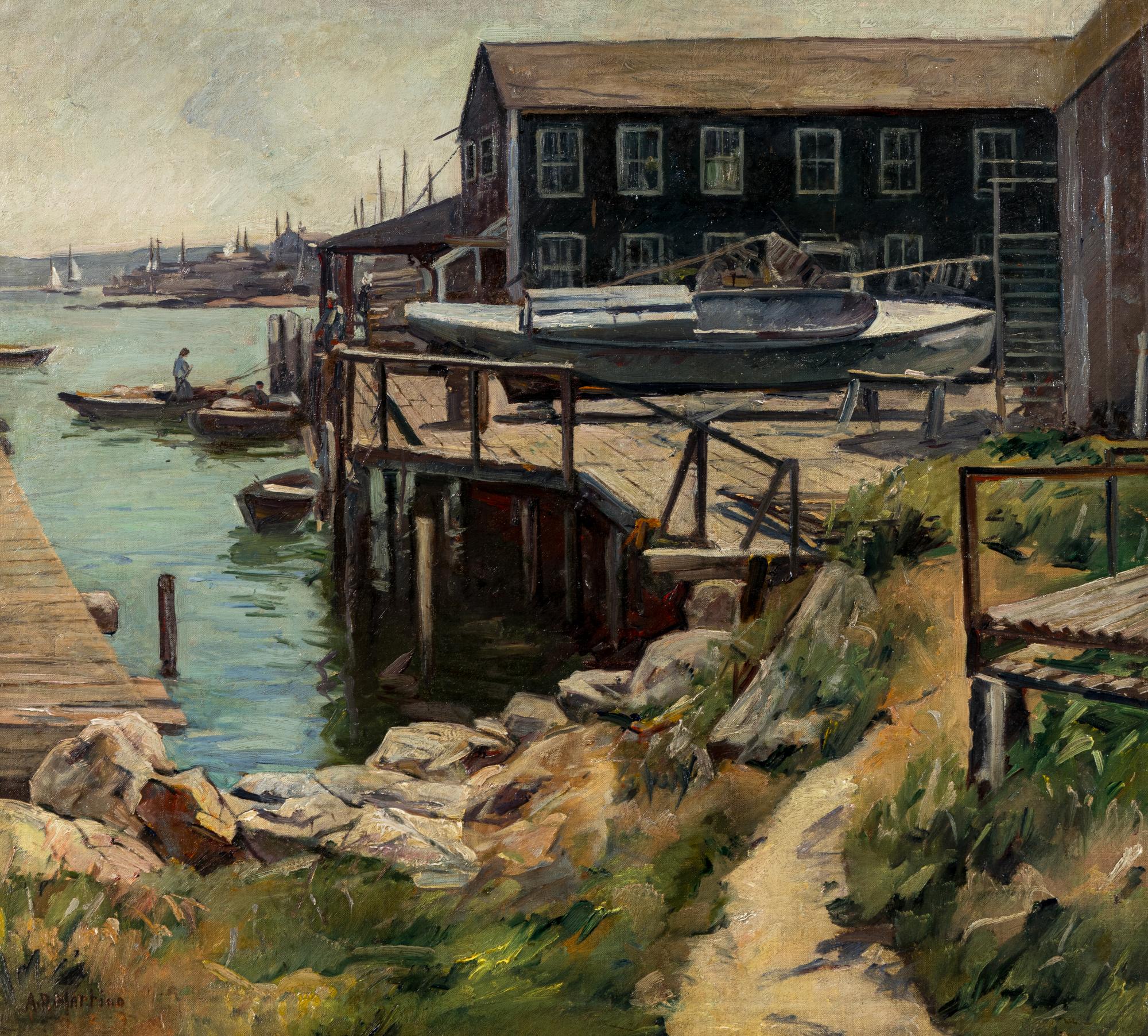 Harbor Scene