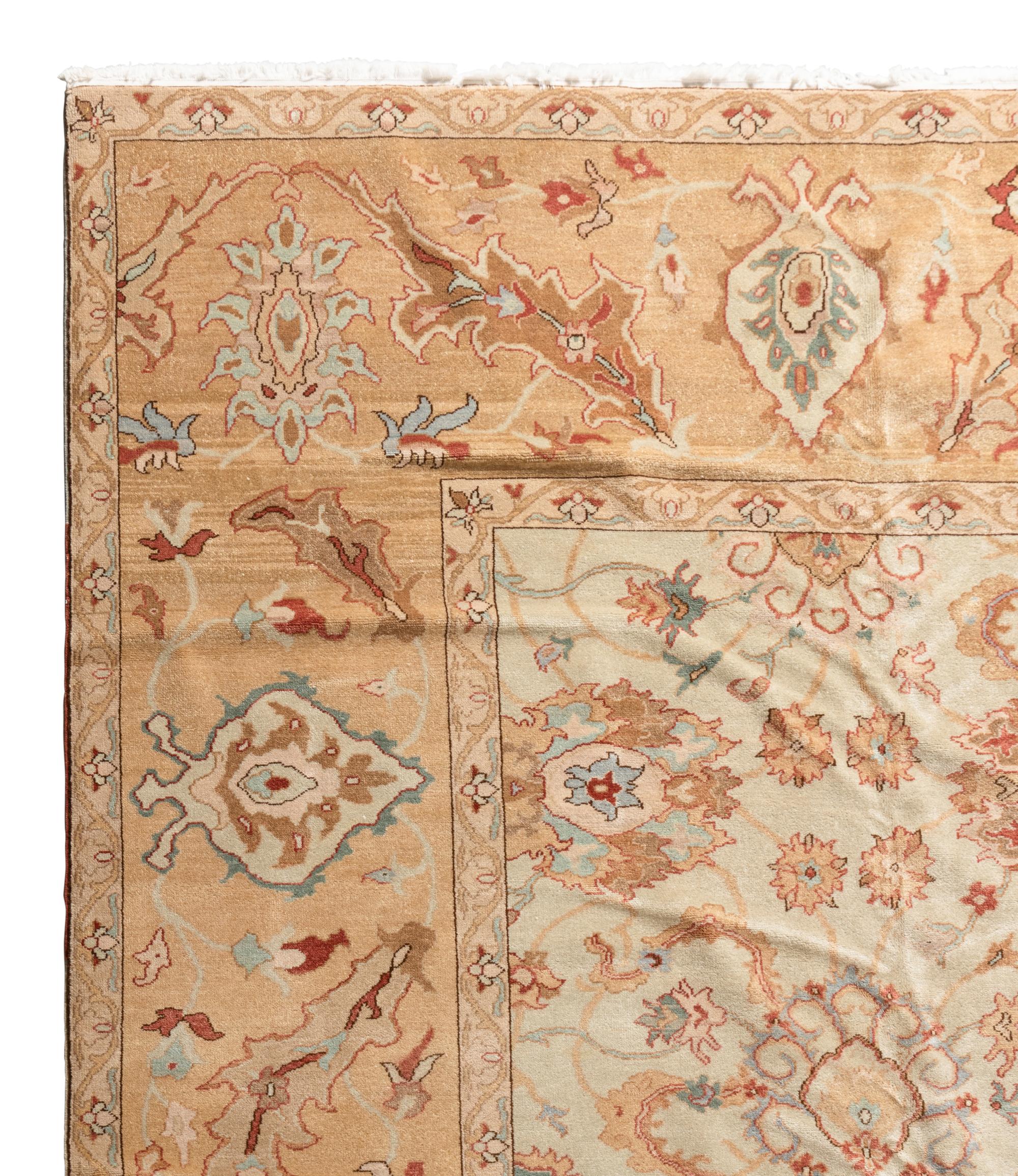 An Egyptian Sultanabad Wool Rug
