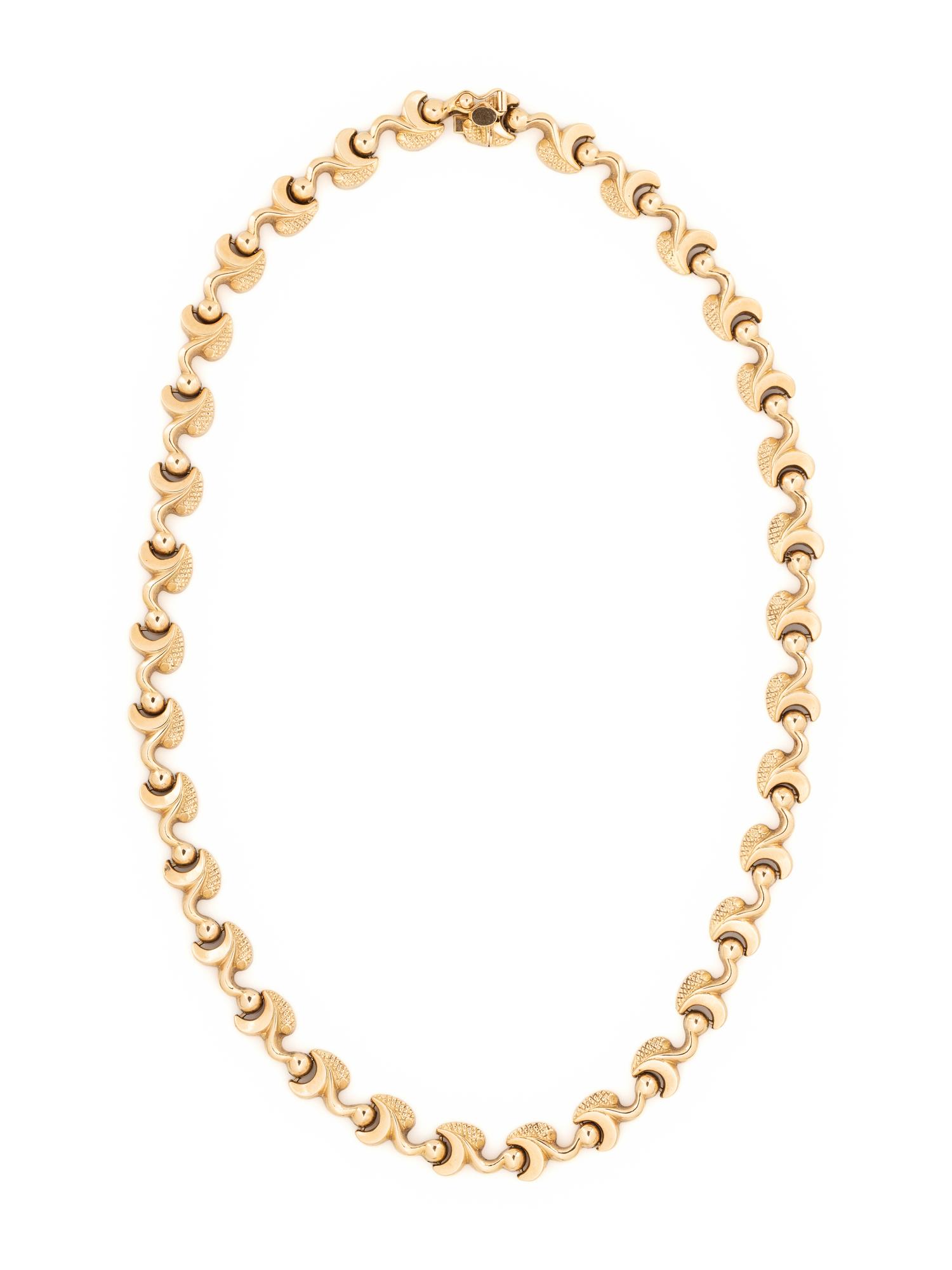 YELLOW GOLD NECKLACE
