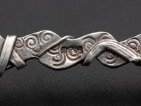Eleven American Marine Decorated Silver Spoons