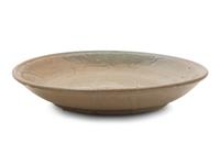 A Large Longquan Celadon Glazed Porcelain Charger