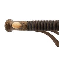 Non-Regulation Import Staff & Field Officers Sword Inscribed to Lt. Col. Andrew W. Raffen - 19th Illinois Infantry