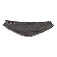 Chanel, Cashmere Shirt with Removable Metal Mesh Scarf