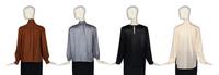 Five Yves Saint Laurent Blouses