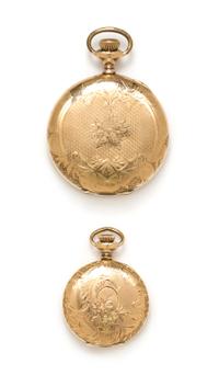 A Collection of Gold Filled Hunter Case Pocket Watches, Waltham and Elgin,
