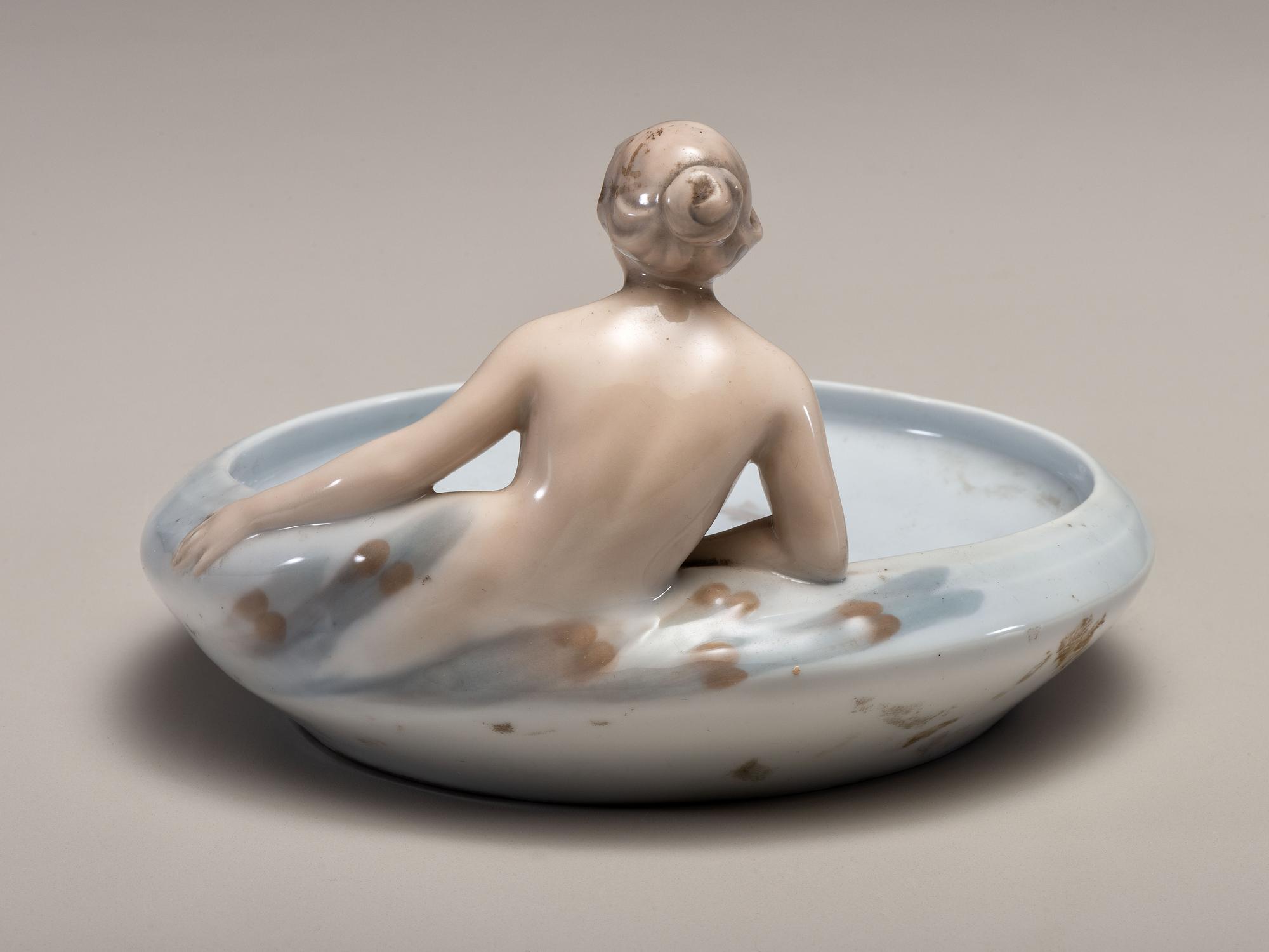 Mermaid Figural Bowl