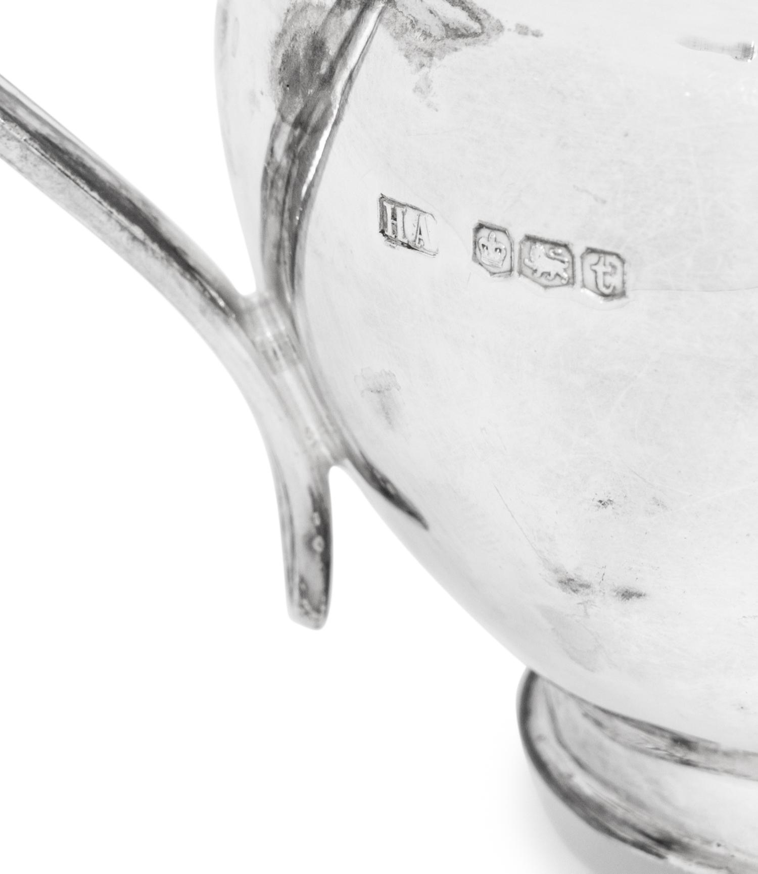 An Asprey and Co. Silver Four-Piece Tea and Coffee Service