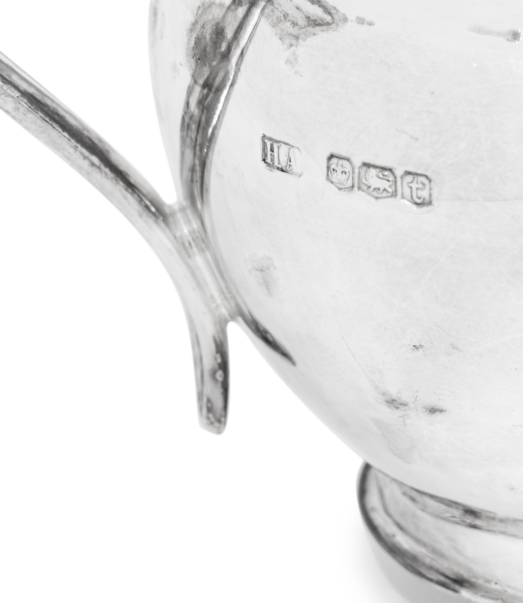 An Asprey and Co. Silver Four-Piece Tea and Coffee Service