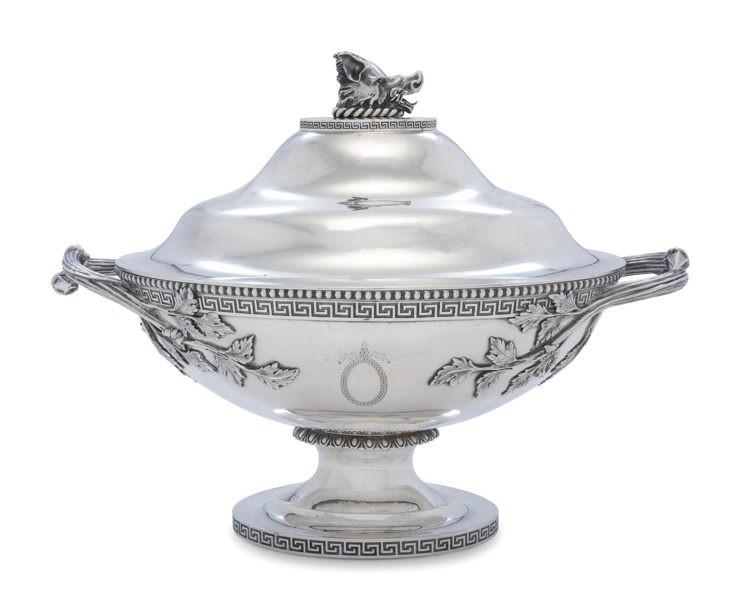 A Tiffany and Co. Silver Soup Tureen