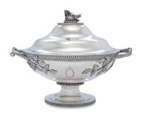 A Tiffany and Co. Silver Soup Tureen