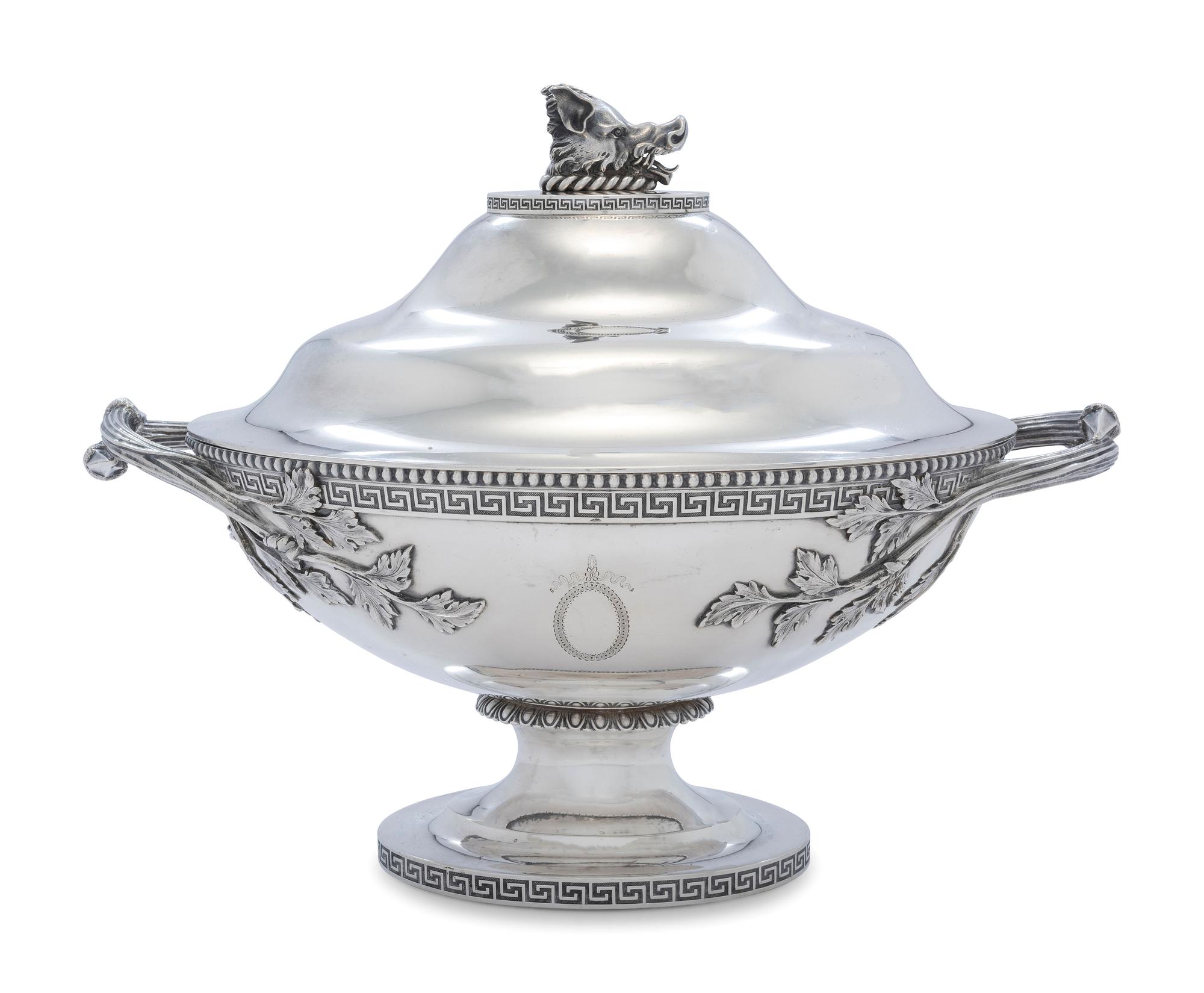 A Tiffany and Co. Silver Soup Tureen