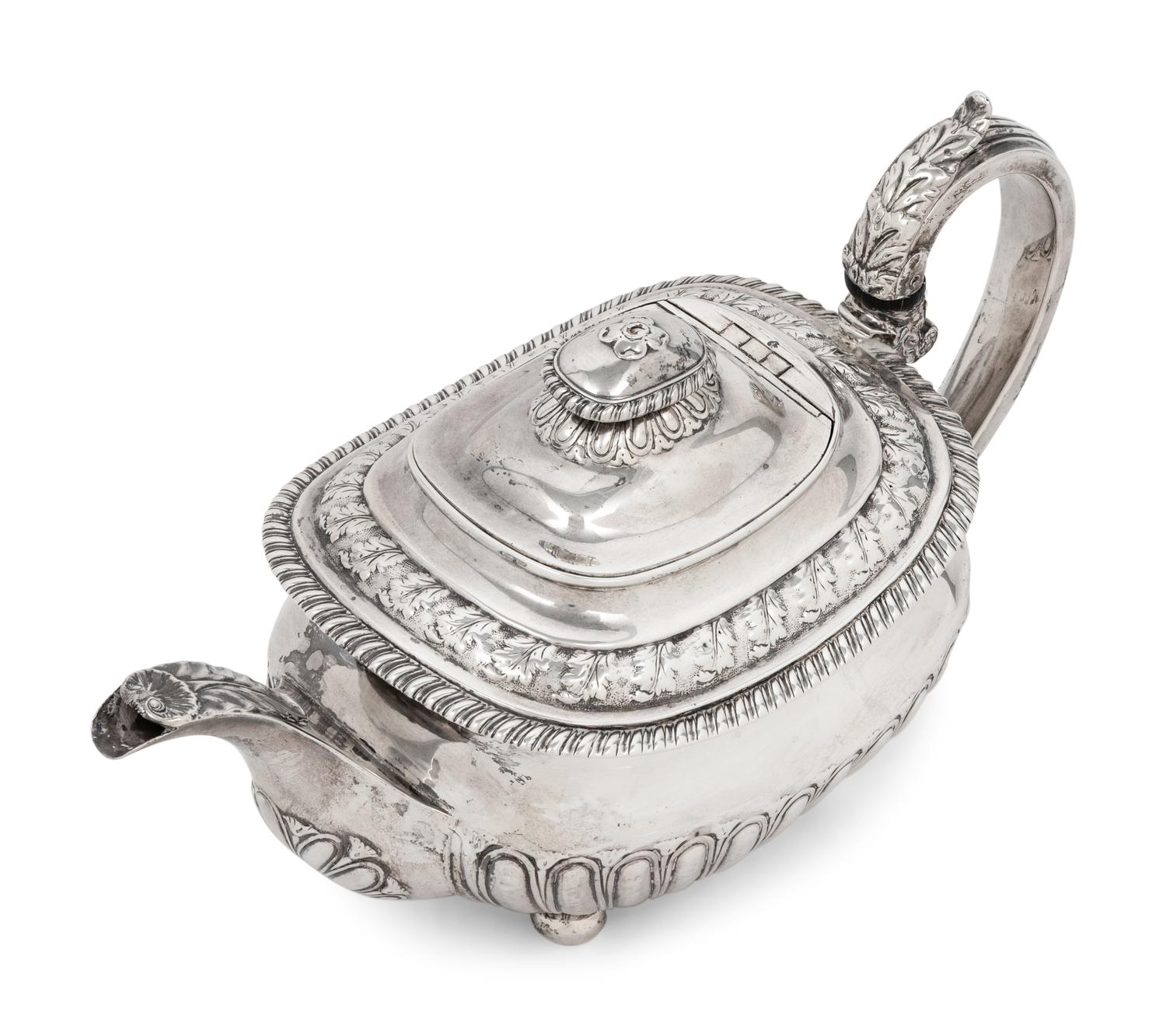 A George III Silver Teapot