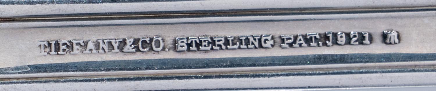 A Tiffany and Co. Hamilton Silver Flatware Service