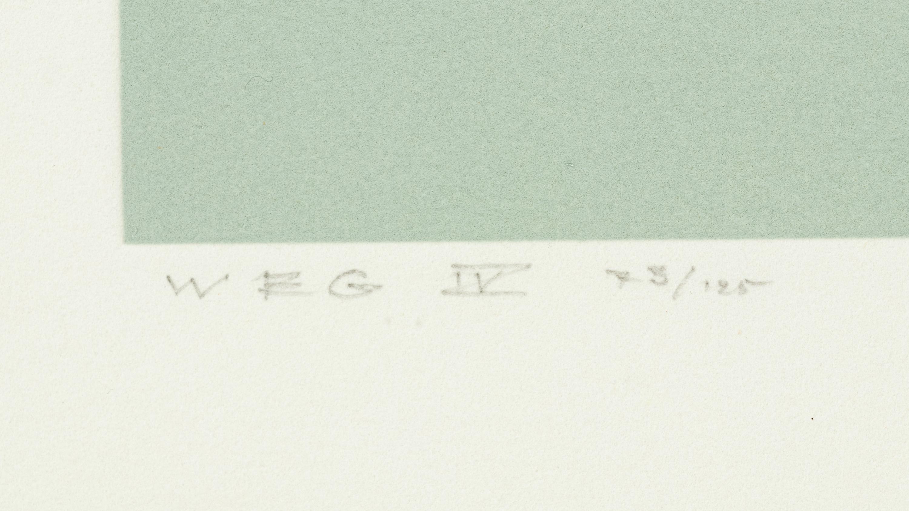 White Embossing on Gray: I-X (complete series)