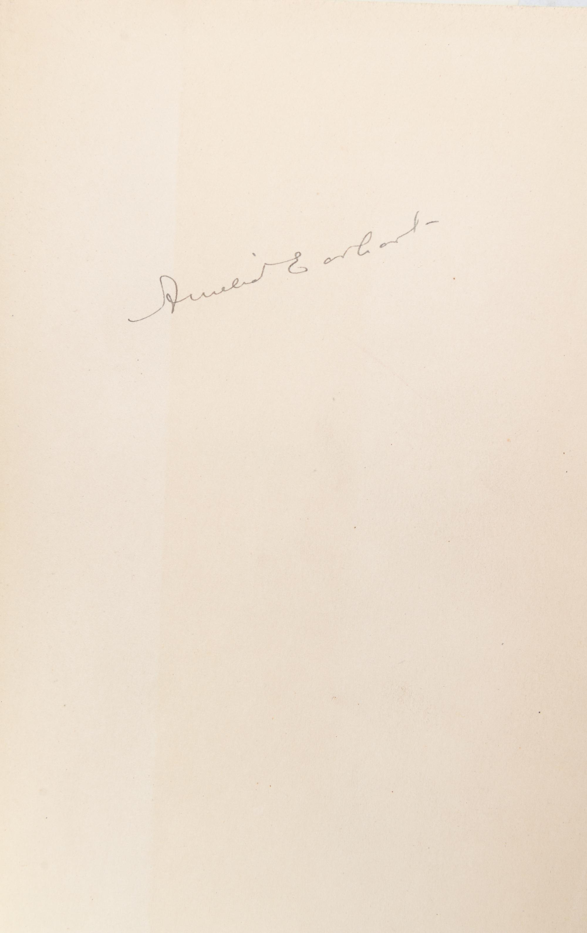 EARHART, AMELIA. The Fun of It... New York, 1932. Third printing. Signed by Earhart.