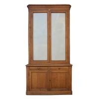 An Oak Cabinet from the French Ministry of Defense, Paris 82" W x 32" D x 88.5" H — France, Early 20th Century