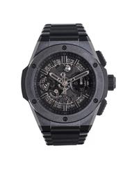HUBLOT, REF. 451.CX.1140.CX BLACK CERAMIC 'BIG BANG UNICO ALL BLACK' WATCH
