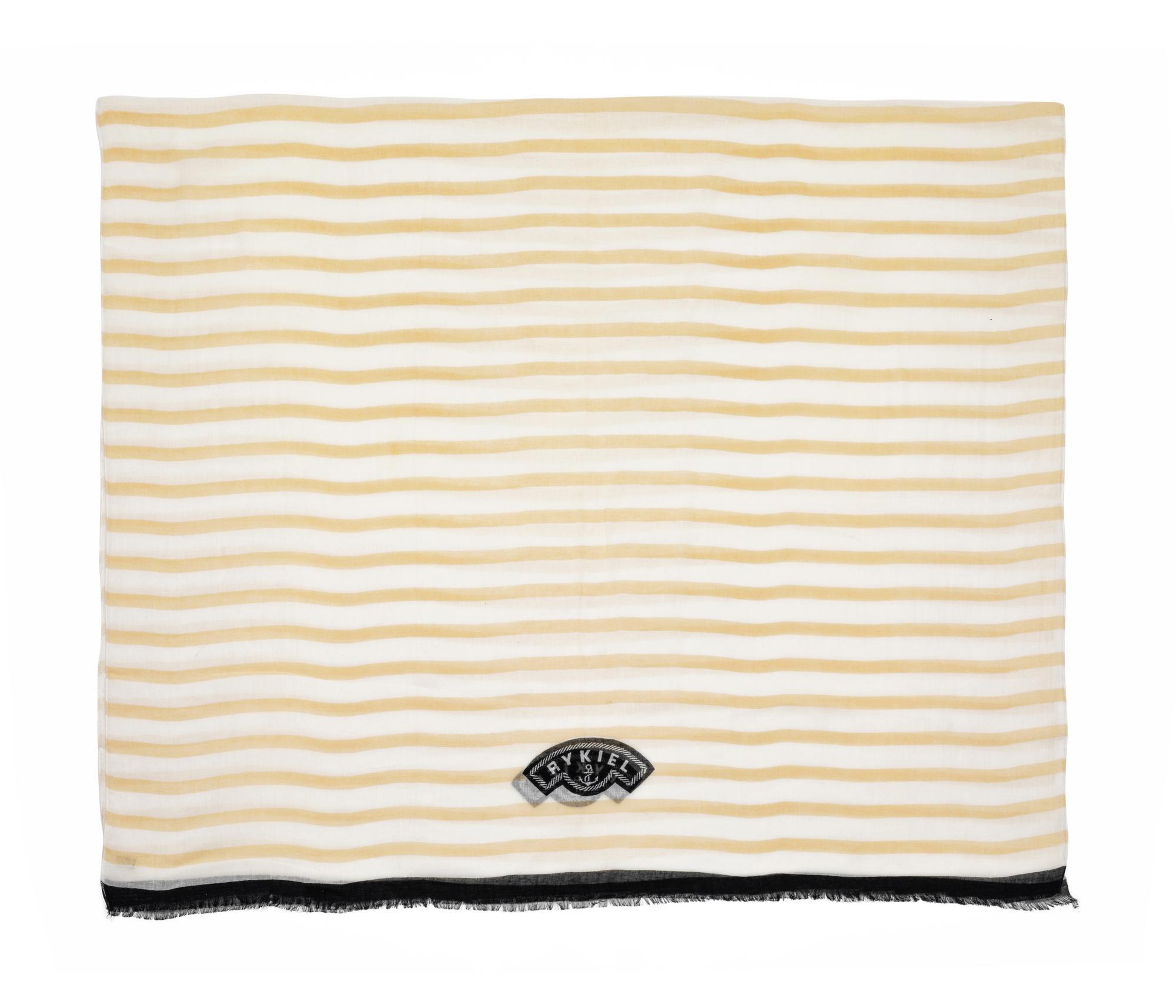 Three Scarves: Patou, Dior, Rykiel, 1970-90s