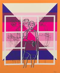Yaacov Agam, (Israeli, b. 1928), Ben Gurion (folio containing 10 color silkscreens; each signed and numbered 154/540 in pencil to margi