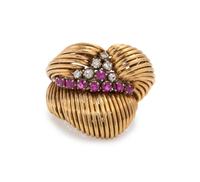Ruby and Diamond Ring