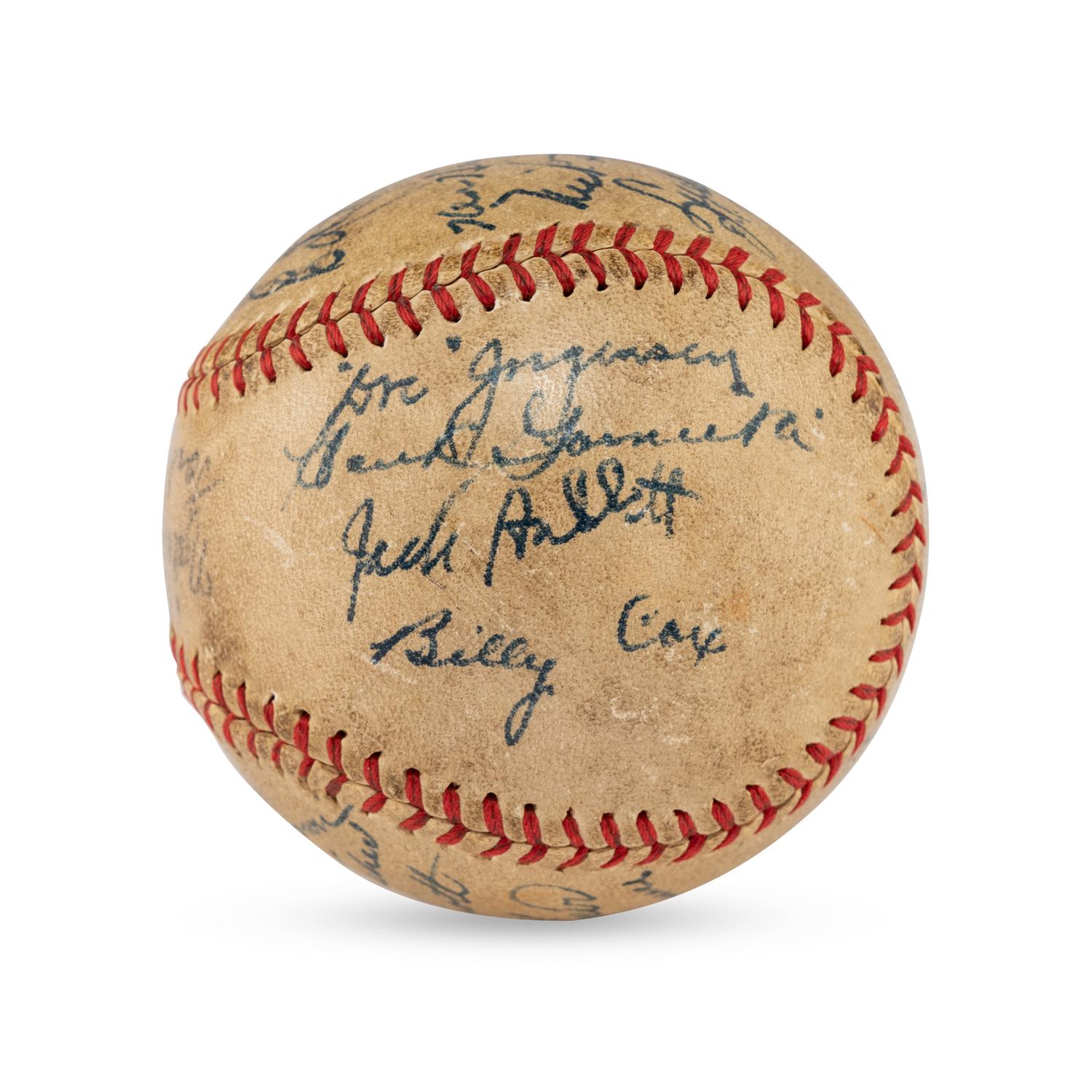 A 1946 Pittsburgh Pirates Team Signed Autograph Baseball (Beckett Authentication Services Letter of Authenticity)