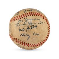 A 1946 Pittsburgh Pirates Team Signed Autograph Baseball (Beckett Authentication Services Letter of Authenticity)