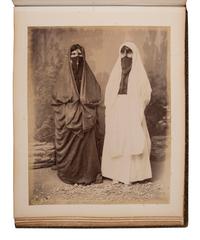 [EARLY PHOTOGRAPHY]. Album containing 96 photographs of Egypt, incl. examples by SEBAH, BONFILS, and BEATO. Ca 1895.