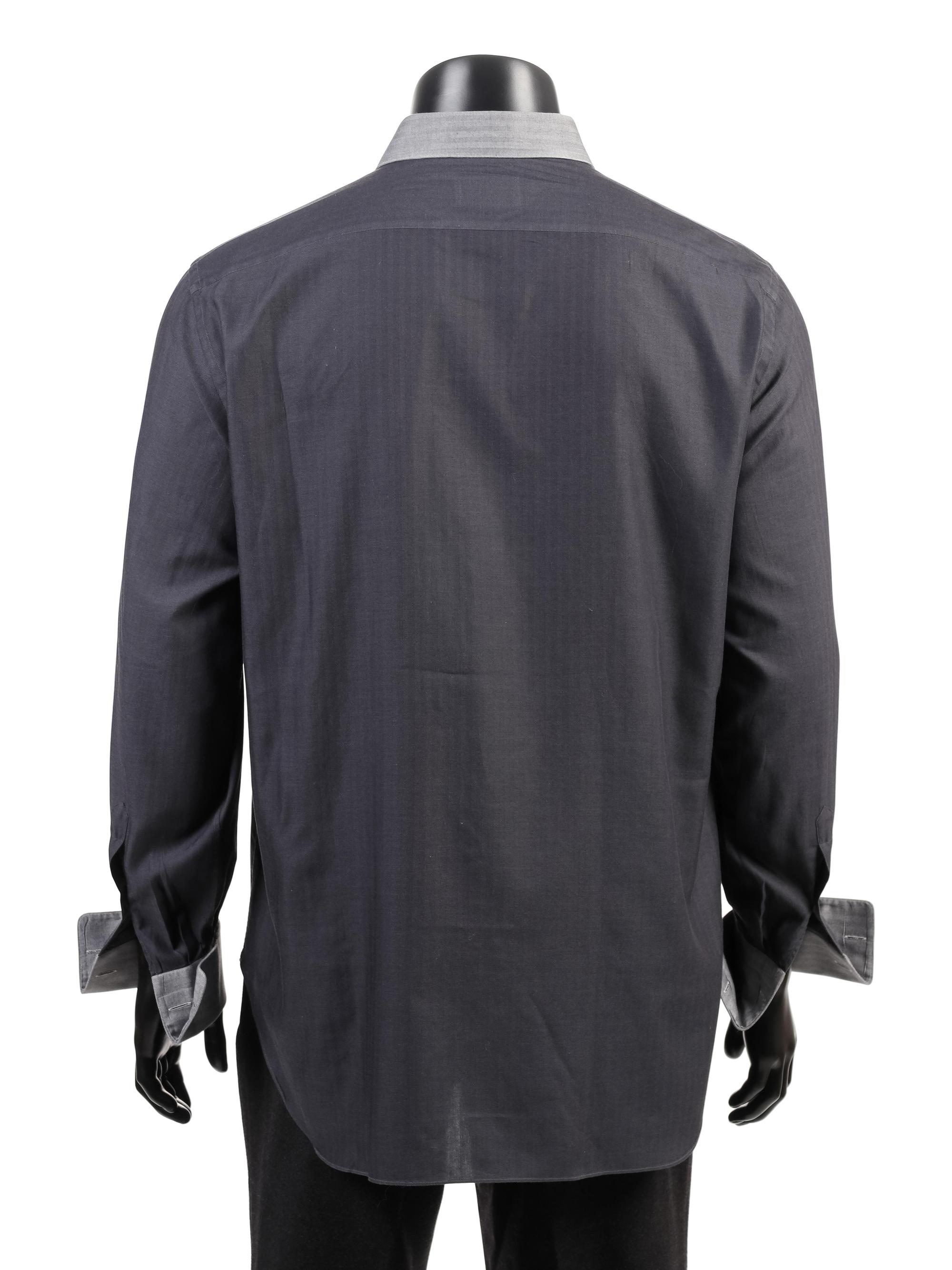Group of Vintage Men's Designer Shirts, 1980-2000s: Turnbull & Asser, Brioni, Miyake, Missoni & Dior