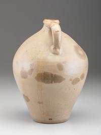 A Cobalt Decorated Stoneware Merchant's Jug
