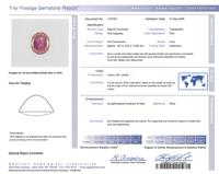 Pink Ceylon Sapphire, Diamond, Rose Gold, and Platinum Ring