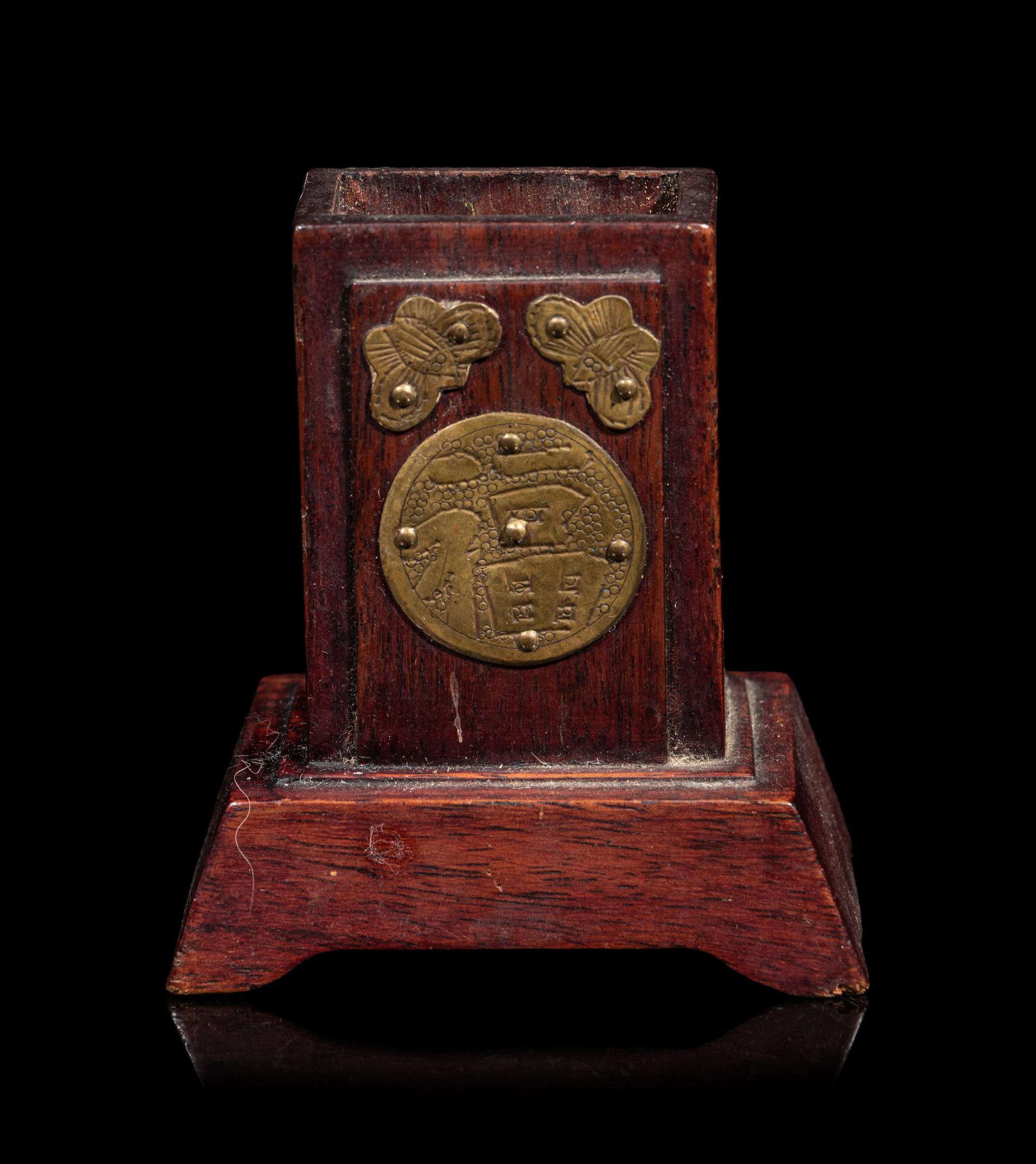 Five Chinese Metal Scholar's Objects