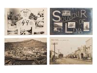 [CALIFORNIA]. A group of approx. 118 RPPCs of small towns & cities in California.