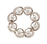 Tiffany & Co., Diamond Circle Brooch