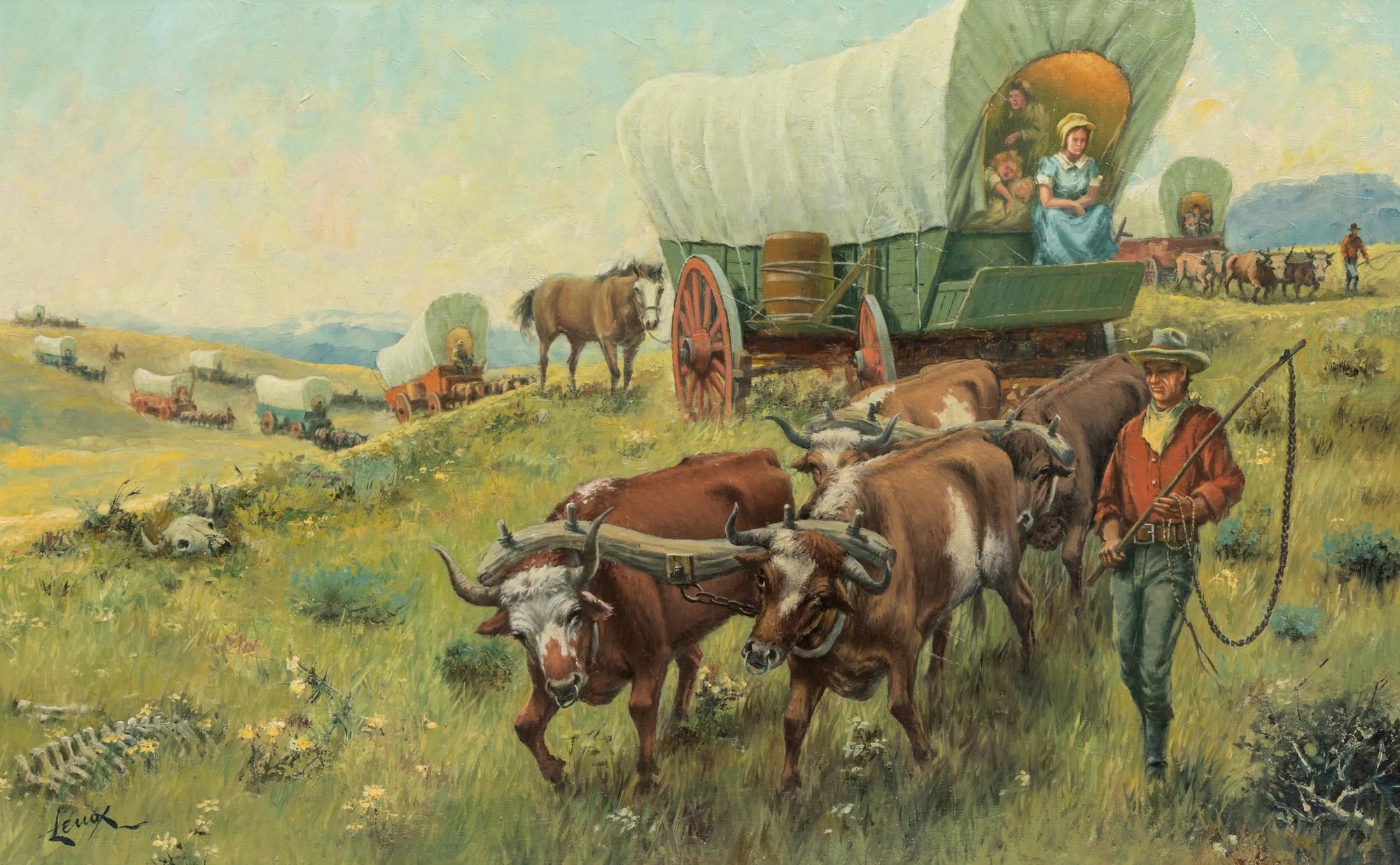 White Settlers in Buffalo Country