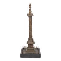 A Grand Tour Bronze Model of the Vendôme Column