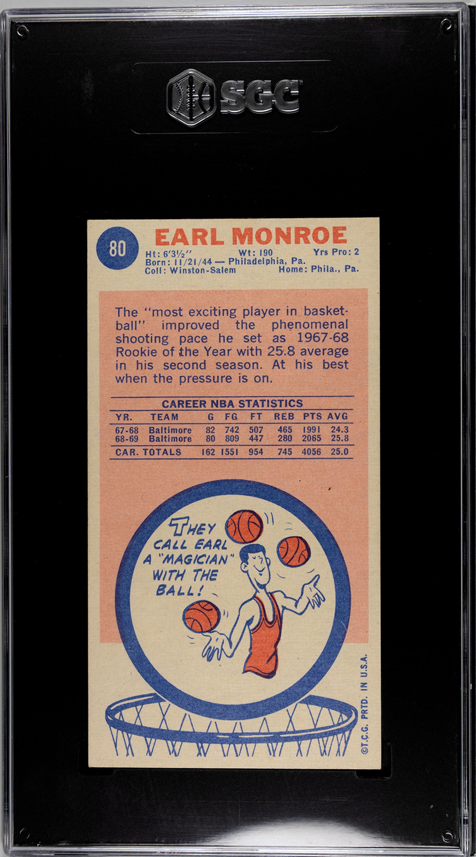 A Group of 12 SGC Graded 1969 Topps Hall of Fame and Rookie Basketball Cards