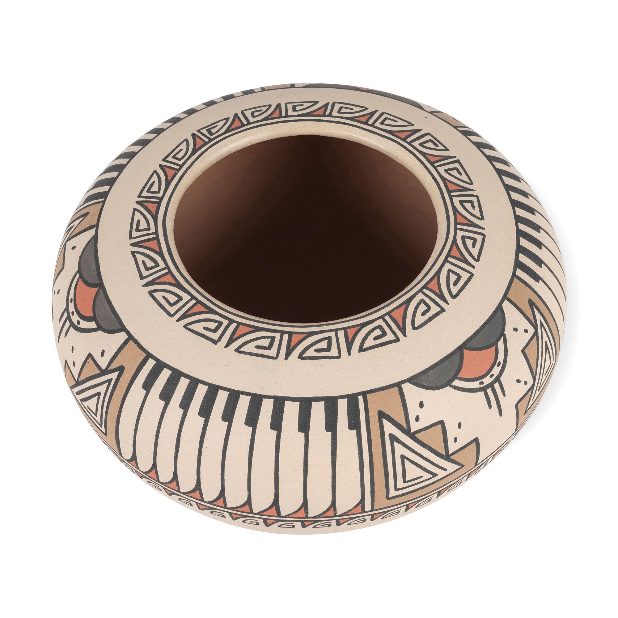 Polychrome Pottery Jar
