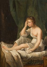 The Portrait and The Letter (a pair)