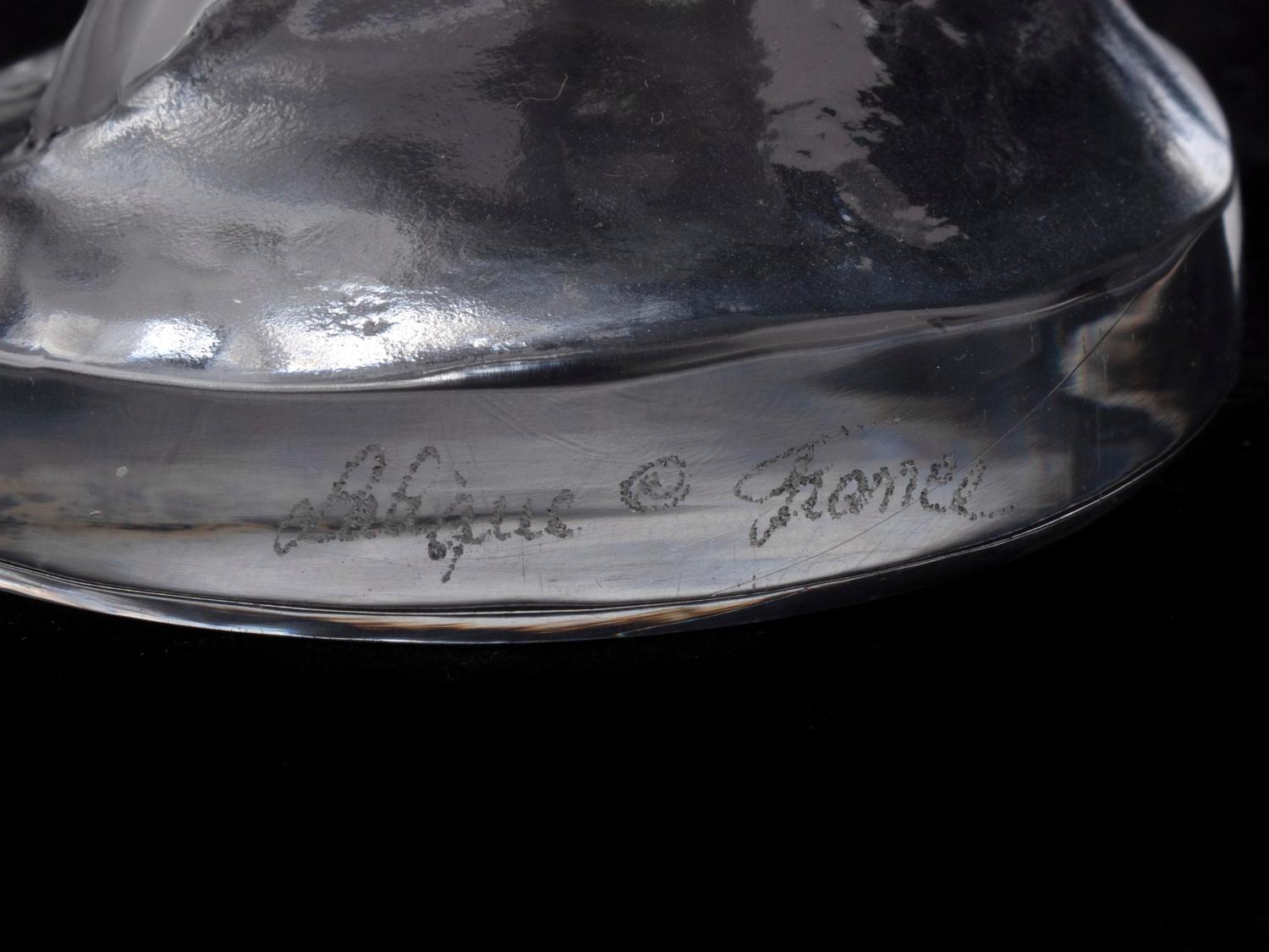 Four Lalique Table Articles — 20TH CENTURY